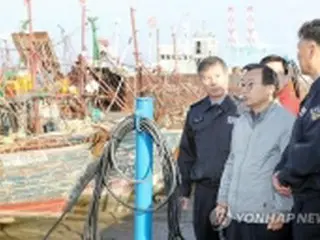 韓国与党代表　中国漁船問題で政府の積極対応促す