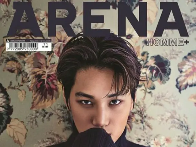 韓国アイドルグループ「EXO」KAI（カイ）が男性ファッション誌の表紙を飾った。（提供:OSEN）