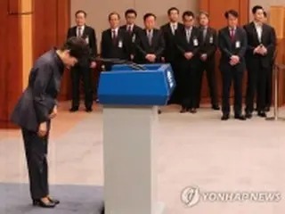 朴大統領　側近女性に「手助け受けた」＝疑惑認め謝罪