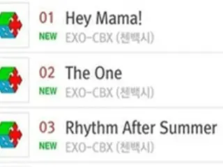 「EXO-CBX」BAEK HYUN、チャート1位に感謝 「愛してる！」
