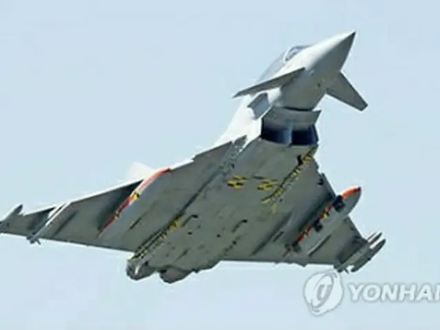 英空軍の「ユーロファイター・タイフーン」（資料写真）＝（聯合ニュース）