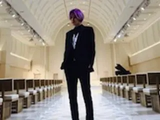 ソンジョン（INFINITE）、パープルヘアーで神秘的な魅力をアピール