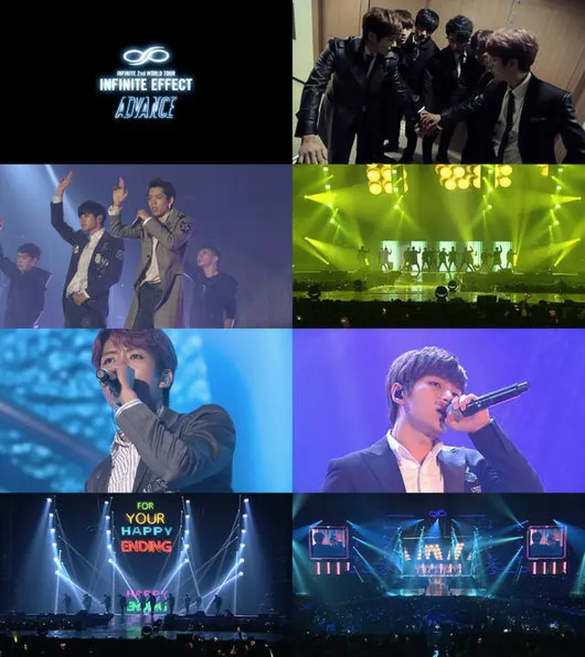韓国アイドルグループ「INFINITE」の2度目のワールドツアーアンコールコンサート現場を盛り込んだライブパッケージ（DVD ＆ CD）が公開された。（提供:OSEN）