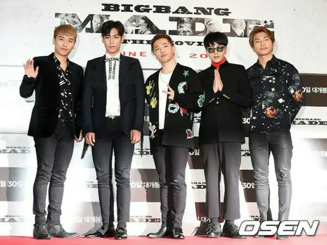 韓国男性グループ「BIGBANG」が正規アルバムカムバックを控えてミュージックビデオ（MV）撮影に突入したことがわかった。（提供:OSEN）