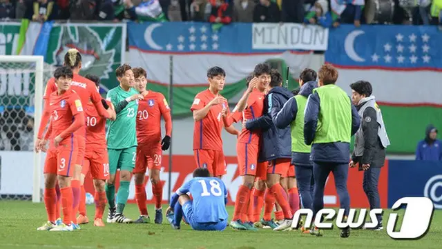 ＜W杯アジア予選＞韓国、逆転でウズベク破り2位奪還＝本戦進出圏内に