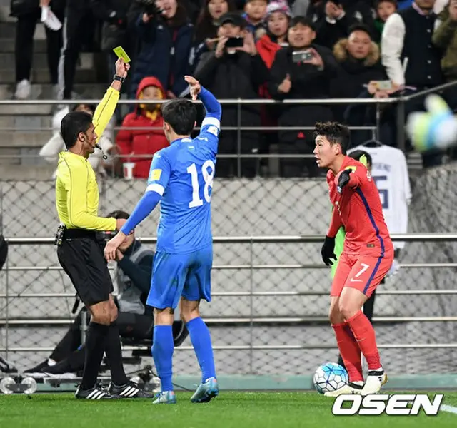 ＜W杯アジア予選＞ソン・フンミン、累積警告で来年3月の中国戦は欠場