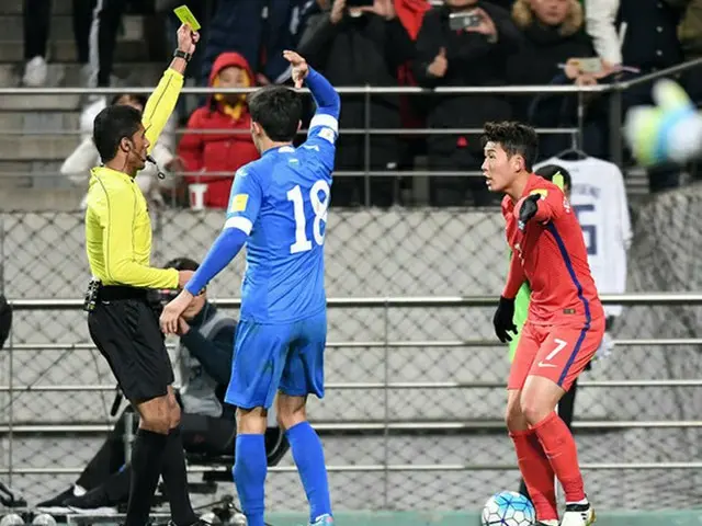 ＜W杯アジア予選＞ソン・フンミン、累積警告で来年3月の中国戦は欠場
