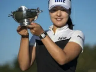 韓国・田仁智　米女子ゴルフの最少平均ストローク賞に