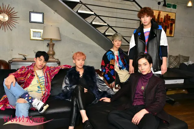 「MR.MR」左からテイ、ジェミン、サンヒョン、チャンジェ、ドヨン