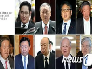“崔順実（チェ・スンシル）聴聞会”1次聴聞会開始…財界総帥9人出席