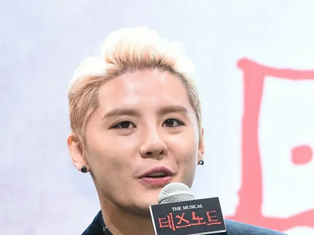 韓国の人気グループ「JYJ」キム・ジュンス（29）が軍入隊前最後のスケジュールに、「デスノート」を選んだ理由を明かした。