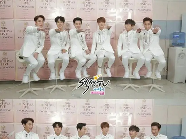 「SHINHWA」がMBC「セクションTV芸能通信」で、天然な魅力を発揮した。（提供:OSEN）