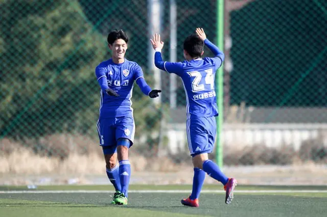 ＜サッカー＞蔚山現代U-18、横浜FマリノスU-18に5-1と大勝＝ユース交流戦（提供:OSEN）