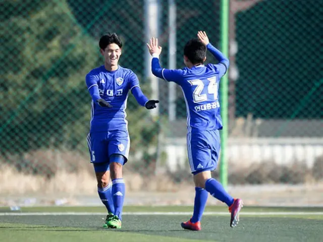 ＜サッカー＞蔚山現代U-18、横浜FマリノスU-18に5-1と大勝＝ユース交流戦（提供:OSEN）