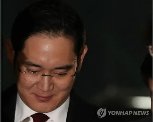 サムスングループの事実上のトップ、李在鎔氏＝（聯合ニュース）