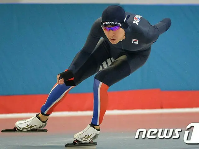 スピードスケートのイ・スンフン、冬季体育大会男子一般の部5000メートルで優勝＝韓国（提供:news1）