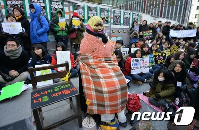 竹島（独島）少女像、ことし年末設置を目標＝韓国
