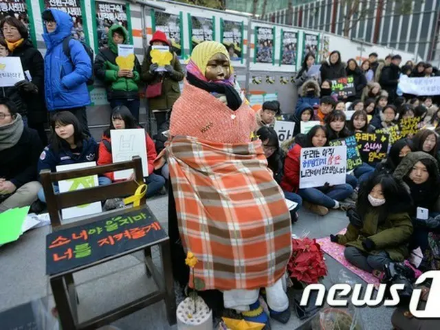 竹島（独島）少女像、ことし年末設置を目標＝韓国