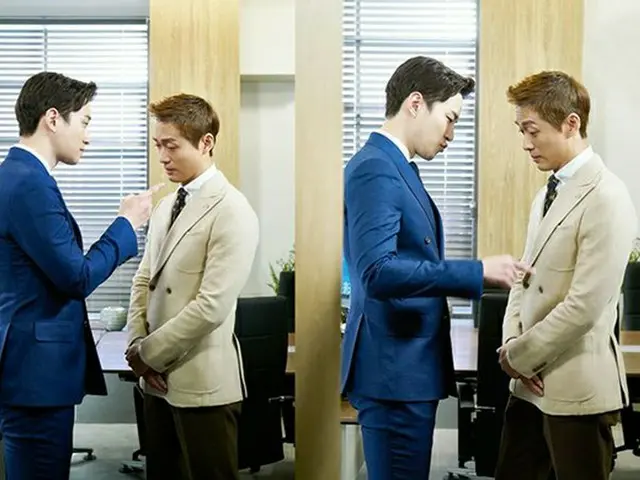 KBS 2TVの水木ドラマ「キム課長」で、 俳優ナムグン・ミンと「2PM」ジュノが熱演。（提供:OSEN）