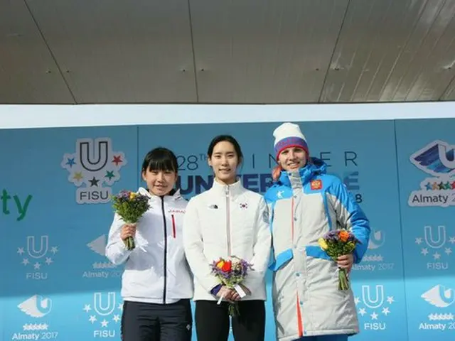 ＜冬季U＞キム・ヒョニョン、スピードスケート女子500m優勝＝韓国2個目の金メダル（提供:news1）