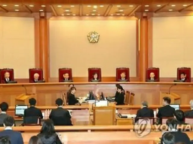 憲法裁判所＝（聯合ニュース）