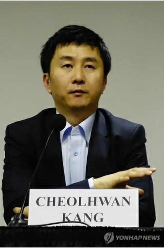 北朝鮮戦略センターの姜哲煥代表＝（聯合ニュース）