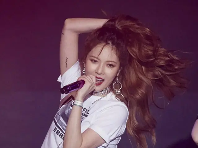 ヒョナ（元4Minute）、デビュー10周年ファンミを成功裏に終了（提供:news1）