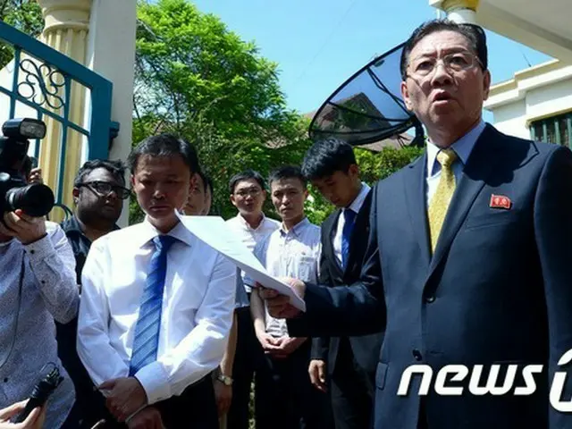 駐マレーシア北朝鮮大使が会見…金正男氏殺害の捜査結果に不信感「北とマレーシアが合同捜査すべき」