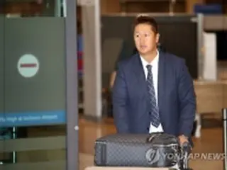 ＷＢＣ韓国代表　沖縄キャンプ終え帰国