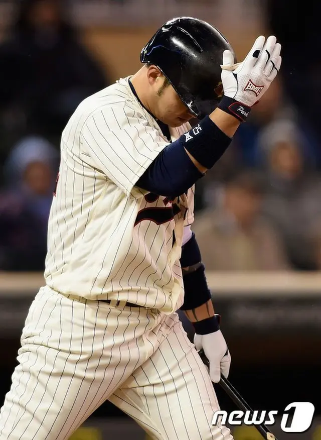 ＜MLB＞ツインズのパク・ビョンホ、パイレーツ戦3打数無安打（提供:news1）