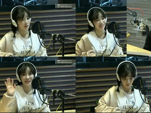 韓国ガールズグループ「少女時代」テヨン(27)が「正午の希望曲」に出演し、ソロアルバムに対する思いを伝えた。(提供:OSEN)