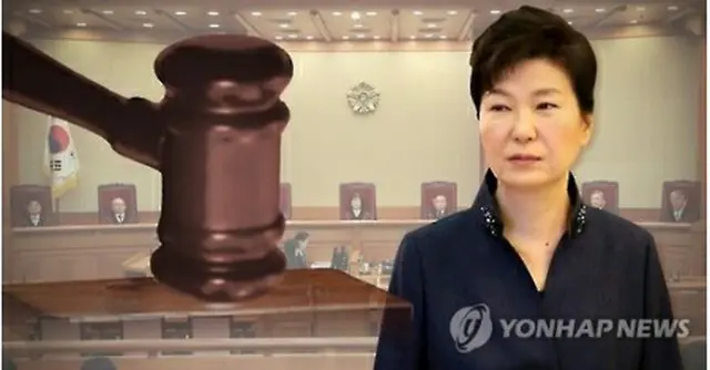 罷免された朴槿恵氏＝（聯合ニュース）
