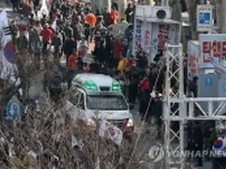 弾劾反対集会参加者さらに１人死亡　計３人に＝韓国