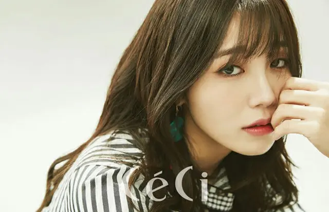 韓国のファッション誌「CeCi」4月号にチョン・ウンジ（23）の単独画報とインタビューが公開される。（提供:OSEN）