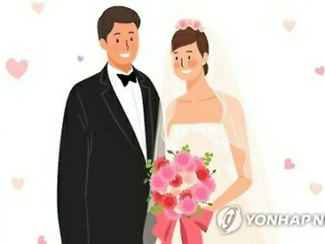 結婚年齢が年々高くなり、女性が年上の夫婦が増えている（資料写真）＝（聯合ニュース）