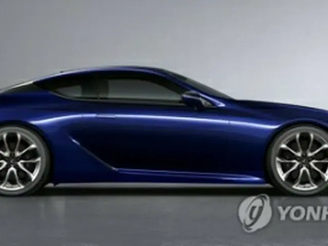 ＬＣ５００ｈ（韓国トヨタ自動車提供）＝（聯合ニュース）