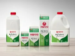 ソウル牛乳、「ナ100%」発売1年で累積販売量10億個突破＝韓国