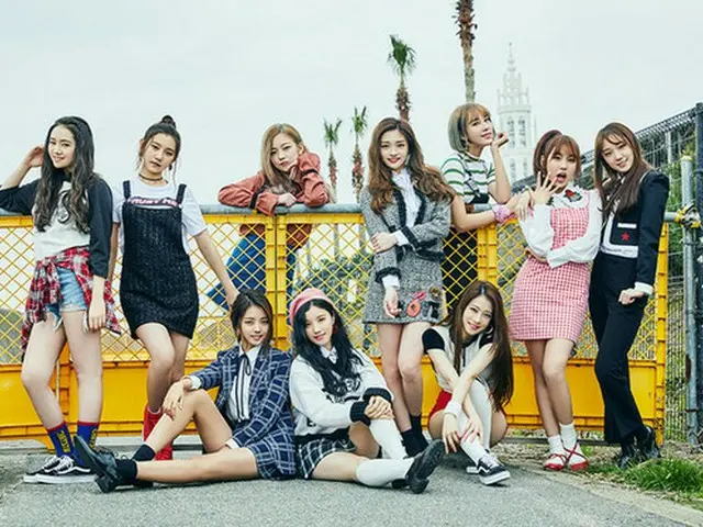 新人ガールズグループ「PRISTIN」、初動販売量1万枚突破！（提供:OSEN）