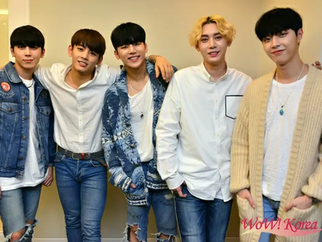 「MYNAME」左からチェジン、セヨン、インス、コヌ、ジュンQ