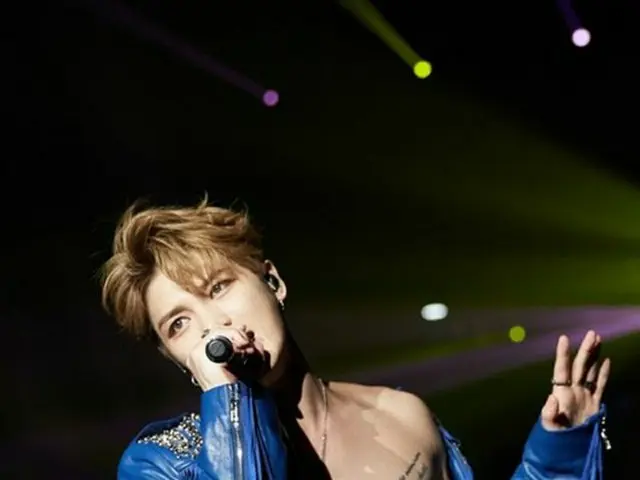 ジェジュン(JYJ)がアジアツアー台湾公演を大盛況のうちに終えた。(提供:OSEN)