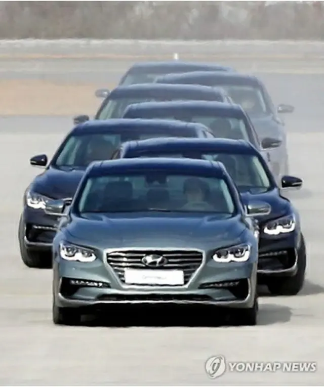 「グレンジャー」の新モデル（現代自動車提供）＝（聯合ニュース）