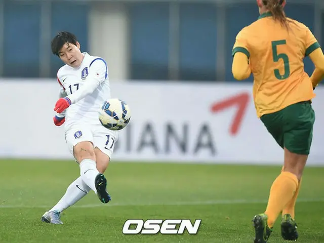 ＜女子サッカー＞“イ・グムミン3ゴール”ユン・ドクヨ号、インドに10-0で大勝（提供:OSEN）