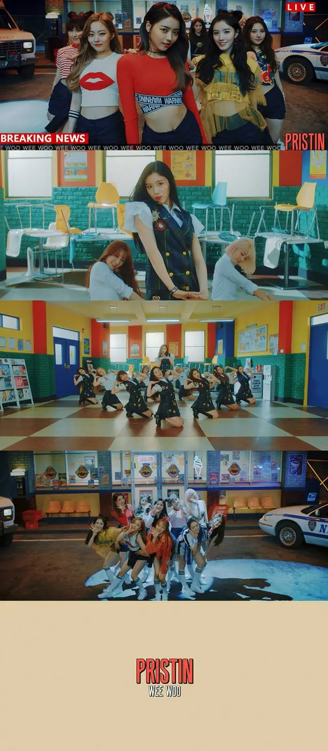 「PRISTIN」、MV視聴回数はすでに700万超え！感謝込めたダンスバージョンMVを公開（提供:news1）