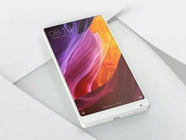 中国メーカー「Xiaomi」のプレミアムフォン「Mi MIX」、韓国上陸（提供:news1）