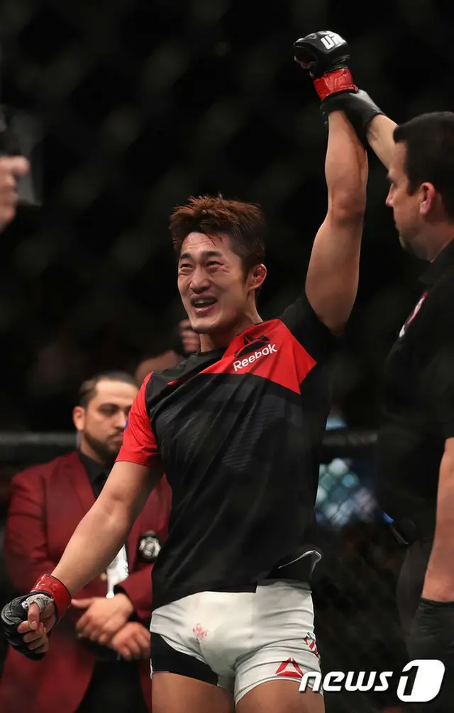 キム・ドンヒョンが来る6月、シンガポールでアジア選手UFC最多勝に挑戦する。（提供:news1）