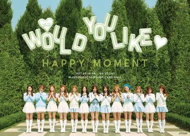 「宇宙少女」、初の単独コンサート「Happy Moment」開催へ（提供:news1）