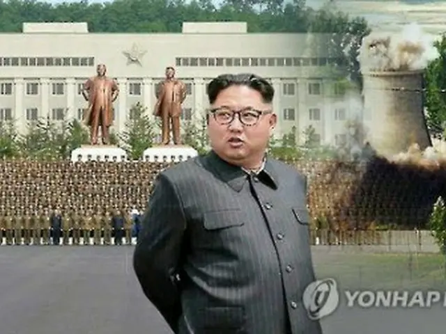 金正恩氏＝（聯合ニュースＴＶ）