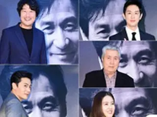 俳優ソン・ガンホ＆チャン・ドンゴンら、「アン・ソンギ展」を訪問… 光る”絆”