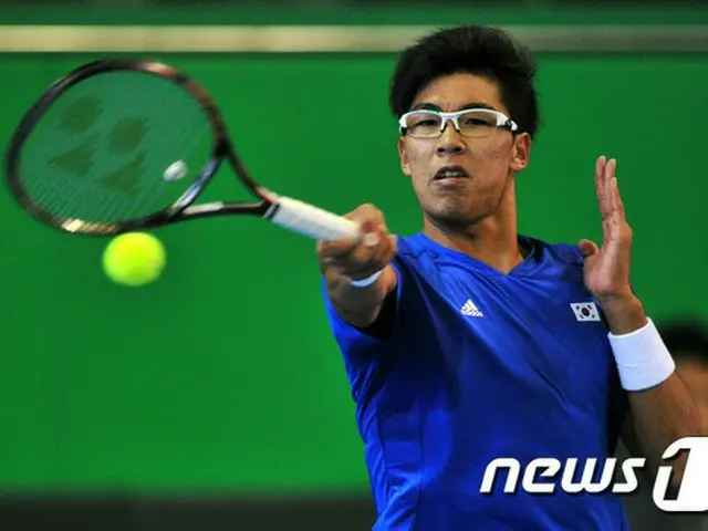 ＜男子テニス＞チョン・ヒョン、8強進出ならず＝全米男子クレーコート選手権（提供:news1）