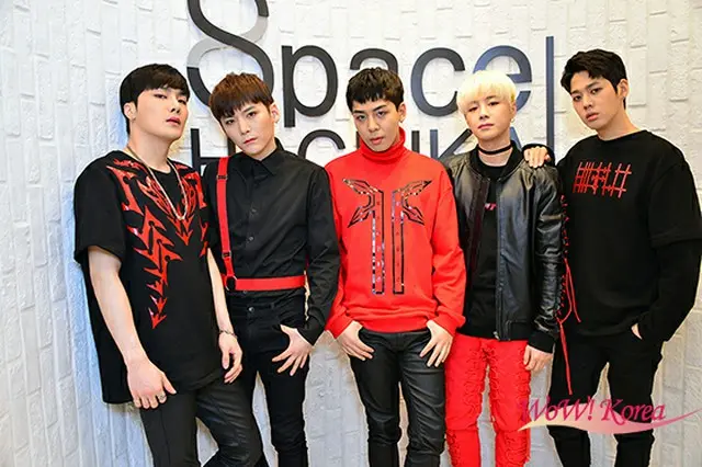 「BIGFLO」左からレックス、ソンミン、ハイトップ、ウィジン、ロン